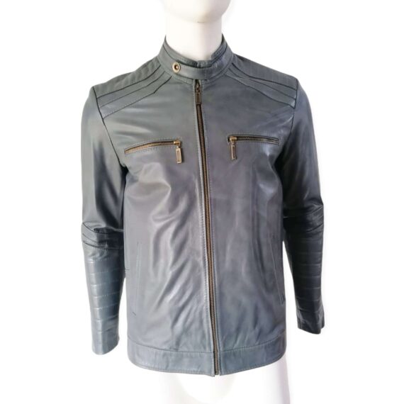 leather jacket men