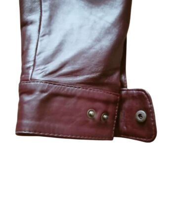 Biker jacket - 100% genuine leather - Image 3